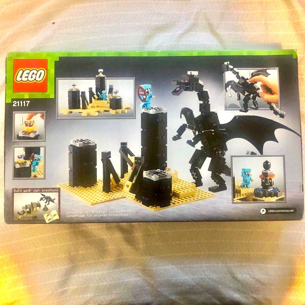 BRAND NEW: LEGO Minecraft 21117 SEALED * read description- somewhat damaged box* - Picture 4 of 6